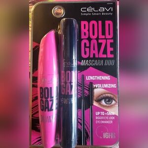 CeLavi Bold Gaze Mascara Duo - Pink & Black
